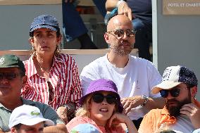 Roland Garros 2023 - Celebrities In The Stands - Day 9 NB