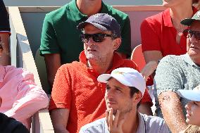 Roland Garros 2023 - Celebrities In The Stands - Day 9 NB