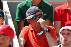 Roland Garros 2023 - Celebrities In The Stands - Day 9 NB