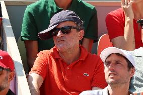 Roland Garros 2023 - Celebrities In The Stands - Day 9 NB