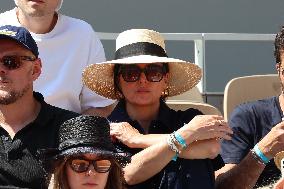 Roland Garros 2023 - Celebrities In The Stands - Day 9 NB