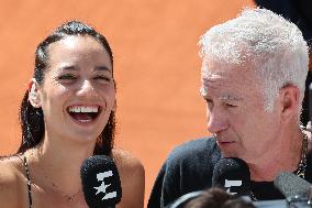 Roland Garros 2023 - Celebrities In The Stands - Day 9 NB
