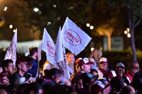 Delfina Gomez, Winner At The End Of Voting In The State Of Mexico