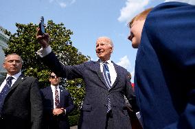 Joe Biden welcomes Kansas City Chiefs - Washington