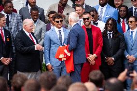 2023 Super Bowl champion Kansas City Chiefs visit White House