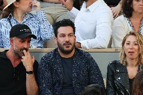 Roland Garros 2023 - Celebrities In The Stands - Day 9 NB