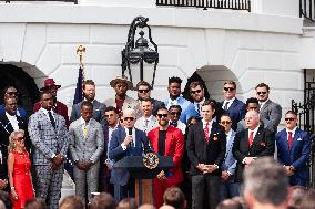 2023 Super Bowl champion Kansas City Chiefs visit White House