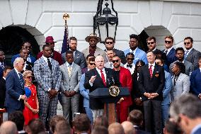 2023 Super Bowl champion Kansas City Chiefs visit White House