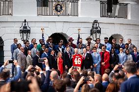 2023 Super Bowl champion Kansas City Chiefs visit White House