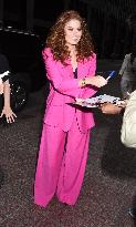 Debra Messing Arrives At The Paley Center - NYC