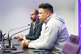 Ronaldo Nazario De Lima Press Conference - Valladolid