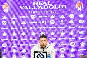 Ronaldo Nazario De Lima Press Conference - Valladolid