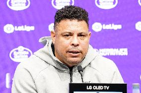 Ronaldo Nazario De Lima Press Conference - Valladolid