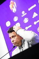 Ronaldo Nazario De Lima Press Conference - Valladolid