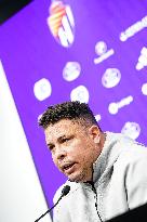 Ronaldo Nazario De Lima Press Conference - Valladolid