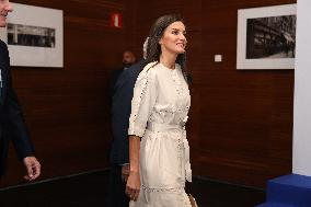 Queen Letizia At FAD Juventud Foundation - Madrid