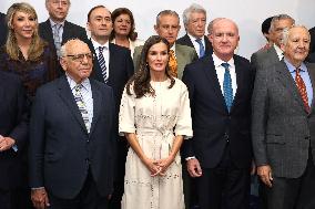 Queen Letizia At FAD Juventud Foundation - Madrid
