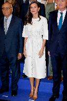 Queen Letizia Attends FAD Meeting - Madrid