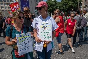 Demonstration Against Pension Reform - Marseille