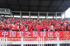 (SP)MYANMAR-YANGON-FOOTBALL-AFC U-20 WOMEN'S ASIAN CUP QUALIFIERS-CHINA VS CHINESE TAIPEI