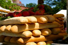 Bread At A Picnic In Krakow