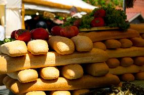 Bread At A Picnic In Krakow