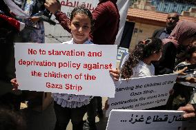 Stop The World Food Program Protest In Gaza