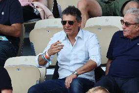 Roland Garros 2023 - Celebrities In The Stands - Day 10 NB