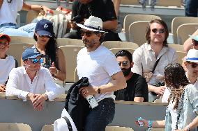 Roland Garros 2023 - Celebrities In The Stands - Day 10 NB