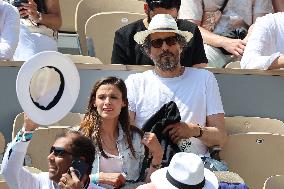 Roland Garros 2023 - Celebrities In The Stands - Day 10 NB