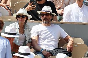 Roland Garros 2023 - Celebrities In The Stands - Day 10 NB