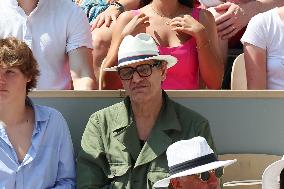 Roland Garros 2023 - Celebrities In The Stands - Day 10 NB