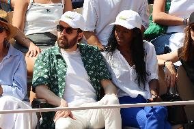 Roland Garros 2023 - Celebrities In The Stands - Day 10 NB