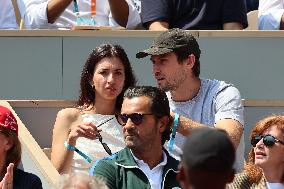 Roland Garros 2023 - Celebrities In The Stands - Day 10 NB