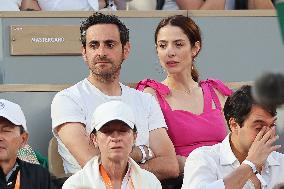 Roland Garros 2023 - Celebrities In The Stands - Day 10 NB