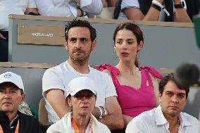 Roland Garros 2023 - Celebrities In The Stands - Day 10 NB