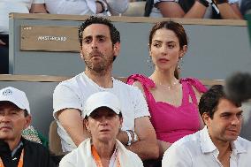 Roland Garros 2023 - Celebrities In The Stands - Day 10 NB