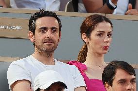 Roland Garros 2023 - Celebrities In The Stands - Day 10 NB