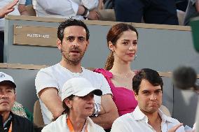 Roland Garros 2023 - Celebrities In The Stands - Day 10 NB