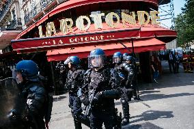 Demonstration Against Pension Reform - Paris