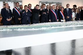 President Macron At D-Day 79th Anniversary - Colleville