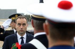 President Macron At D-Day 79th anniversary - Colleville