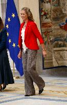 Infante Elena At Children And Youth Painting Contest For Schools Awards - Madrid