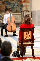 Infante Elena At Children And Youth Painting Contest For Schools Awards - Madrid