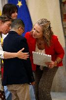 Infante Elena At Children And Youth Painting Contest For Schools Awards - Madrid