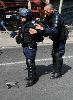 Demonstration Against Pension Reform - Paris