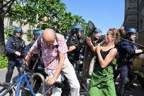 Demonstration Against Pension Reform - Strasbourg