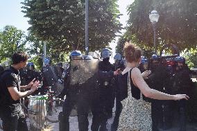 Demonstration Against Pension Reform - Strasbourg