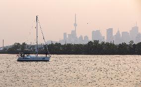 CANADA-TORONTO-WILDFIRE SMOKE-AIR POLLUTION