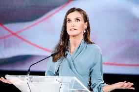 Queen Letizia At 15th Euros From Your Paycheck - Madrid